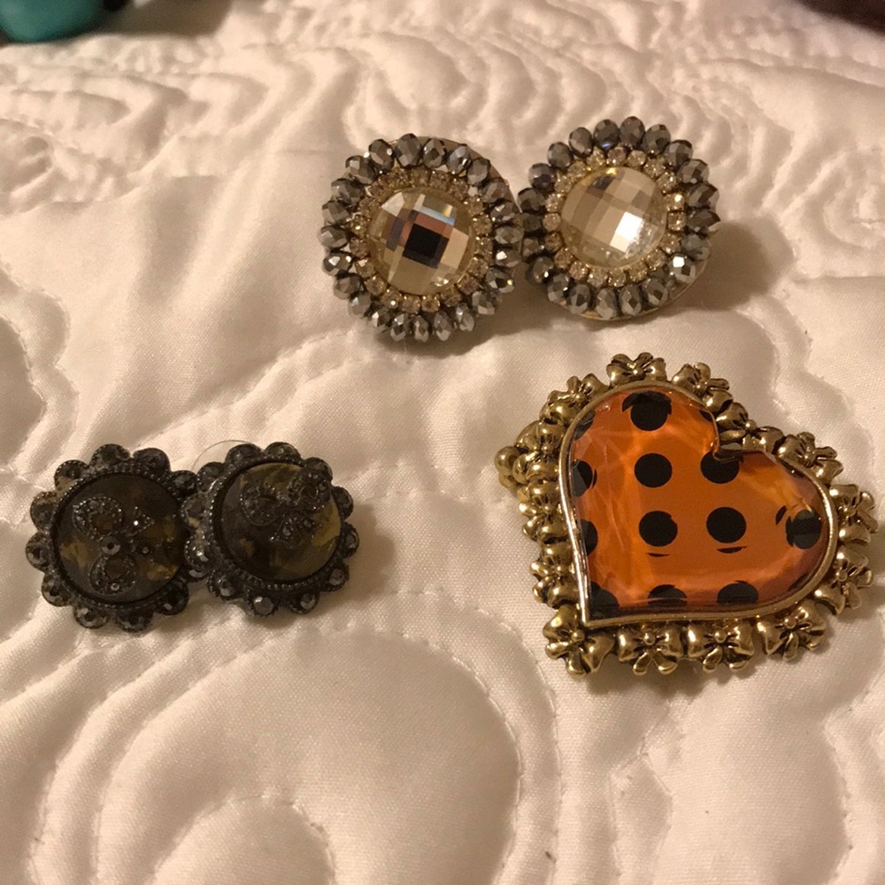 Betsey Johnson earrings